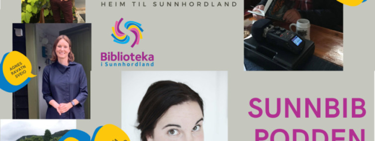 Illustrasjon til podkasten "Heim til Sunnhordaland"
